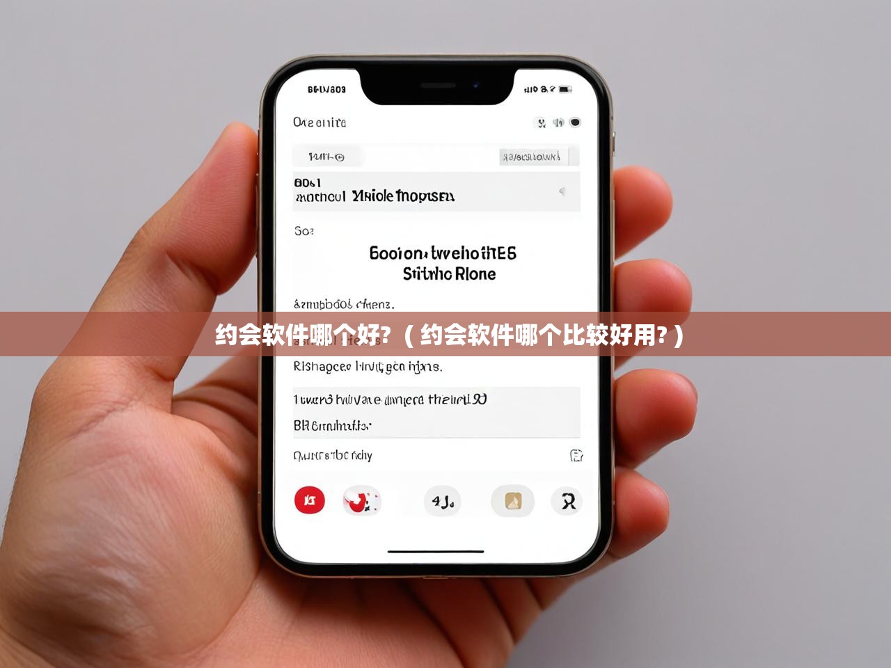  约会软件哪个好?  ( 约会软件哪个比较好用? )