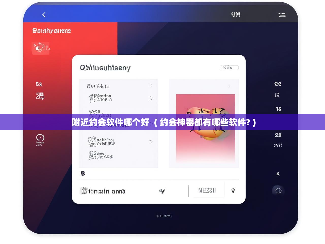 附近约会软件哪个好 ( 约会神器都有哪些软件? ) 附近约会软件哪个好 ( 约会神器都有哪些软件? )