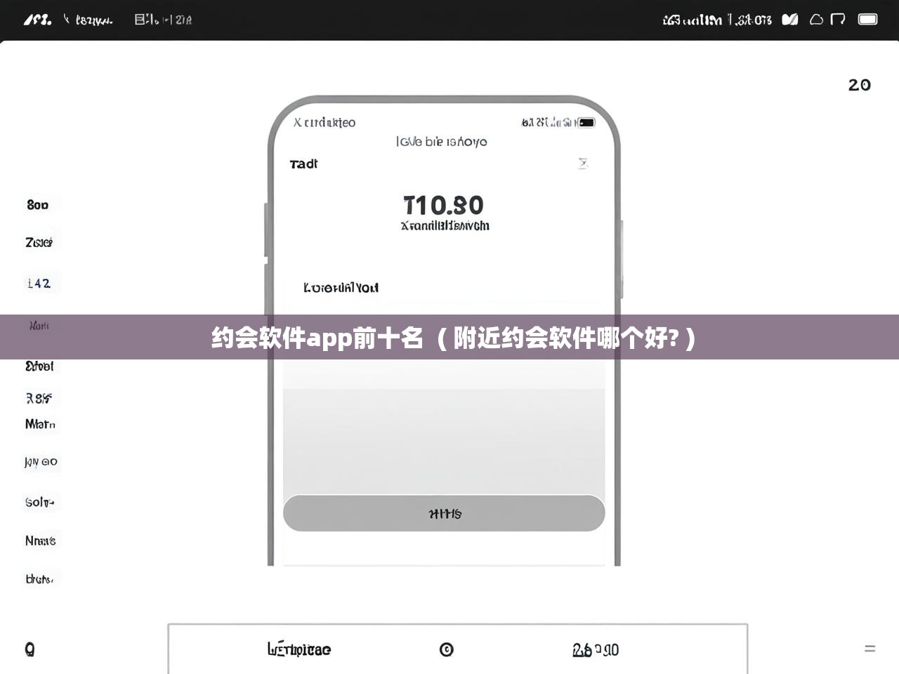  约会软件app前十名  ( 附近约会软件哪个好? )