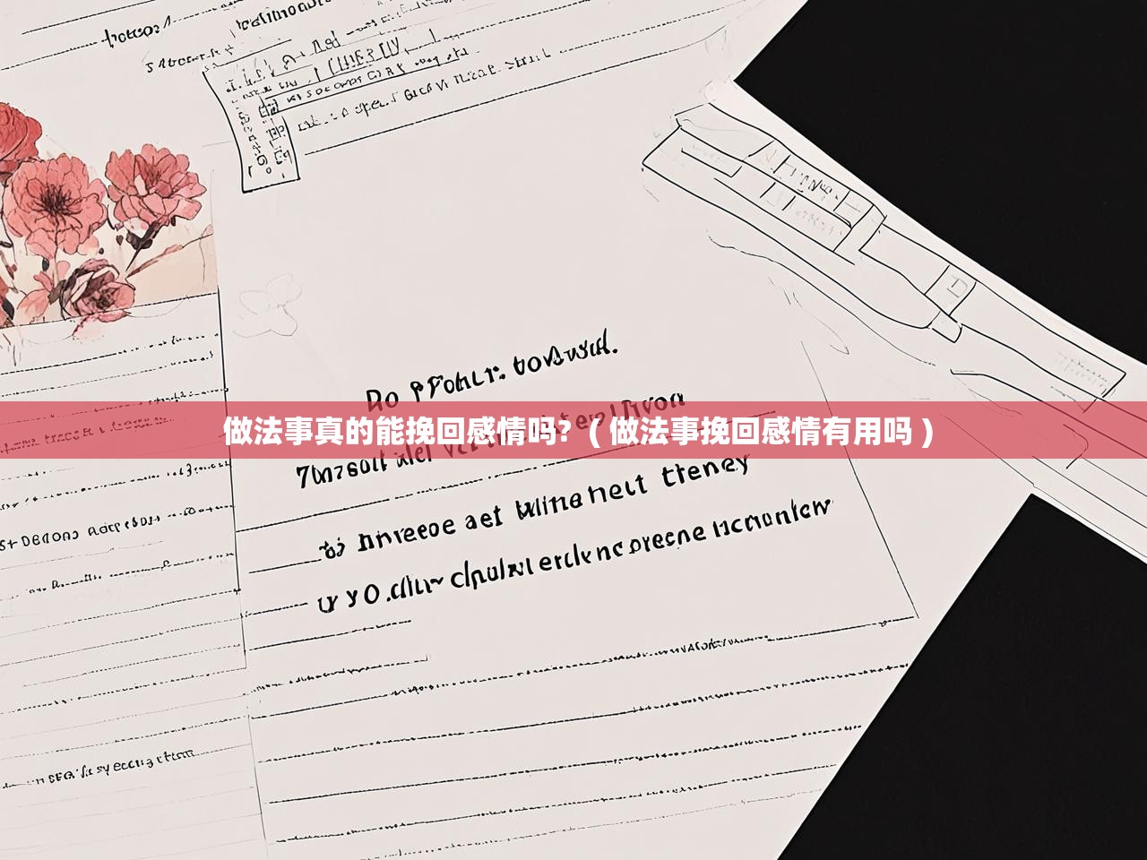  做法事真的能挽回感情吗?  ( 做法事挽回感情有用吗 )