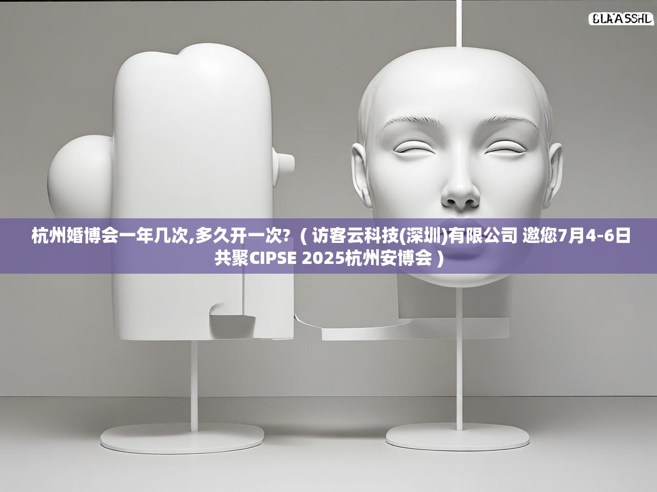  杭州婚博会一年几次,多久开一次?  ( 访客云科技(深圳)有限公司 邀您7月4-6日共聚CIPSE 2025杭州安博会 )
