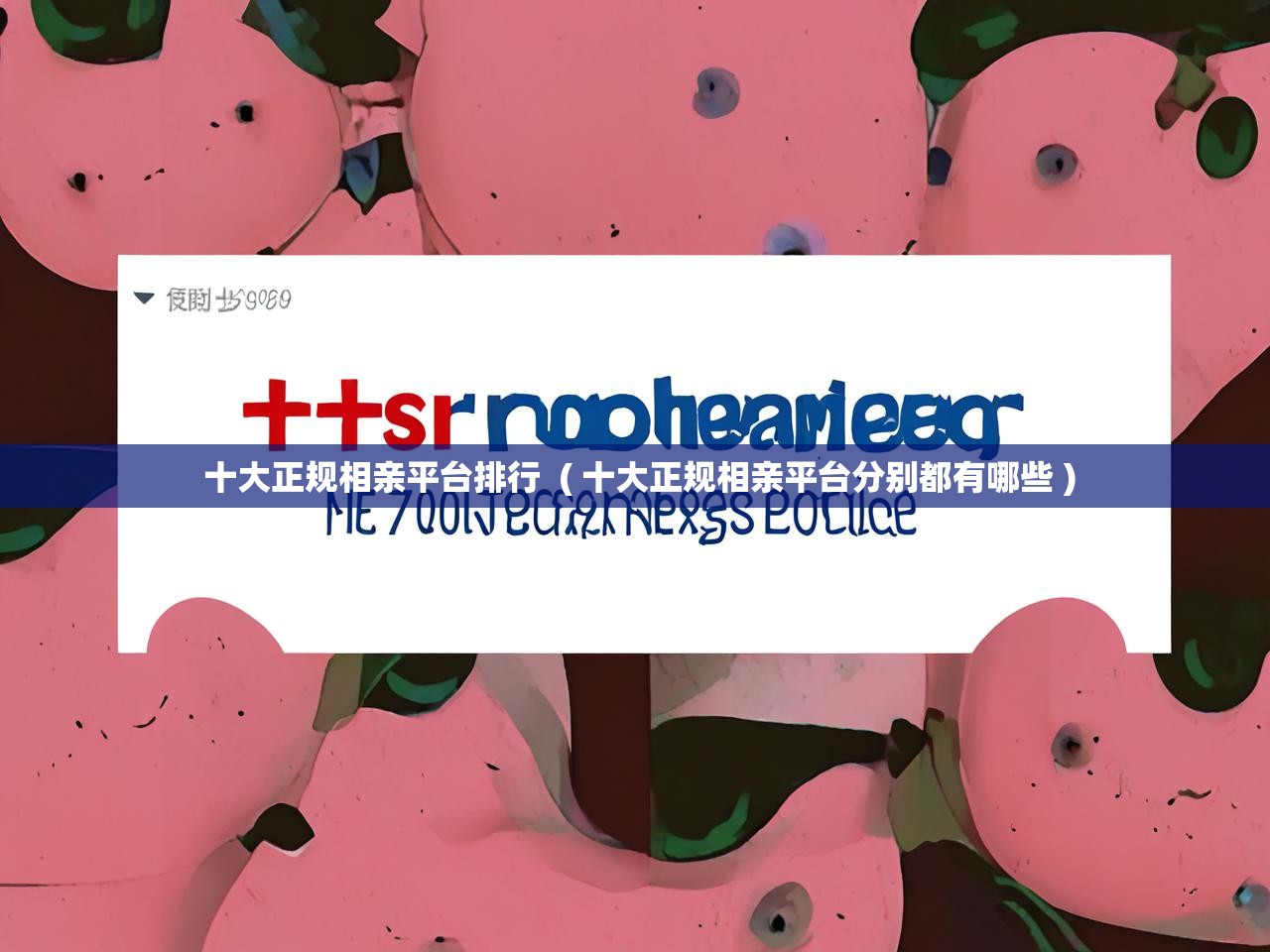  十大正规相亲平台排行  ( 十大正规相亲平台分别都有哪些 )