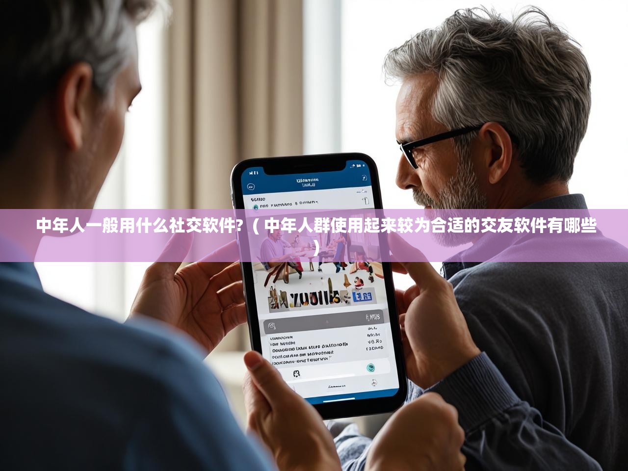  中年人一般用什么社交软件?  ( 中年人群使用起来较为合适的交友软件有哪些 )