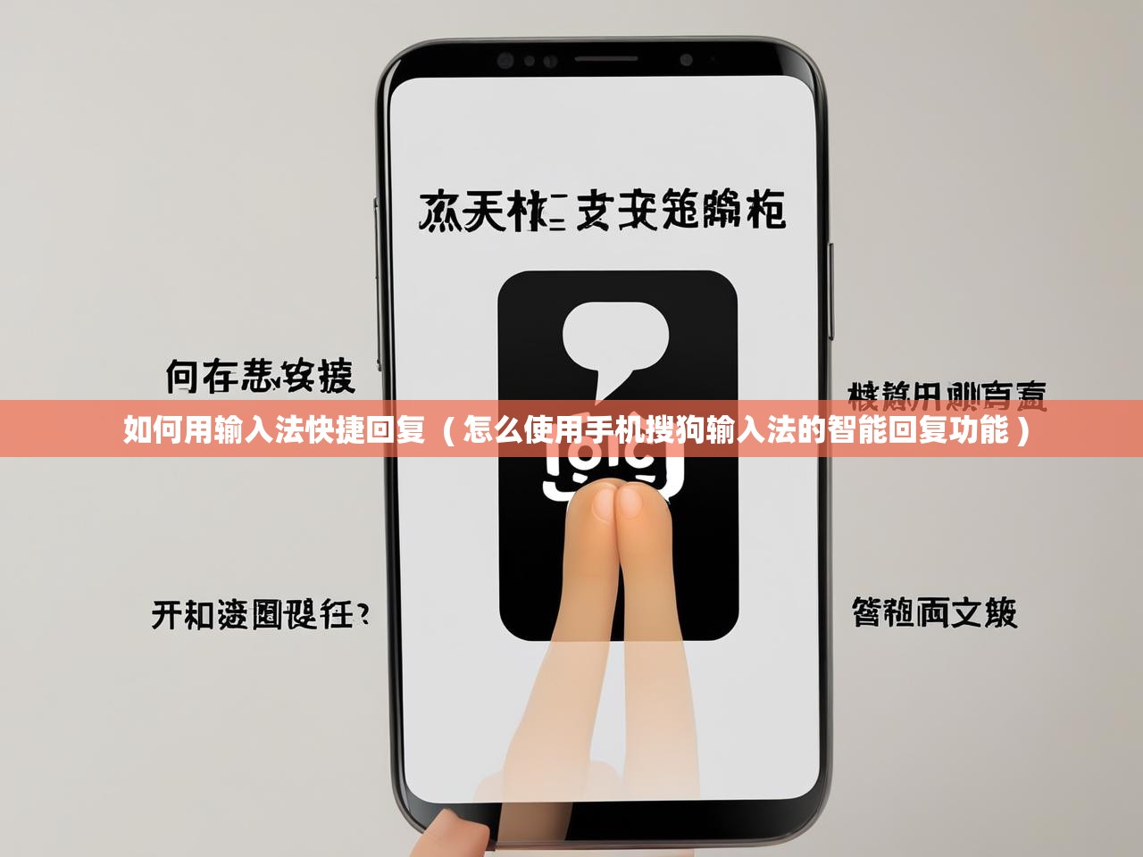  如何用输入法快捷回复  ( 怎么使用手机搜狗输入法的智能回复功能 )