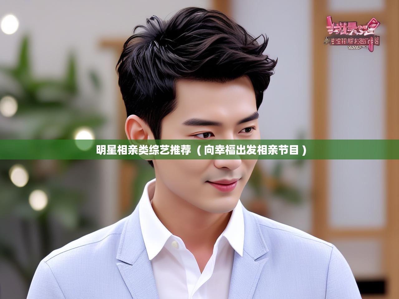  明星相亲类综艺推荐  ( 向幸福出发相亲节目 )