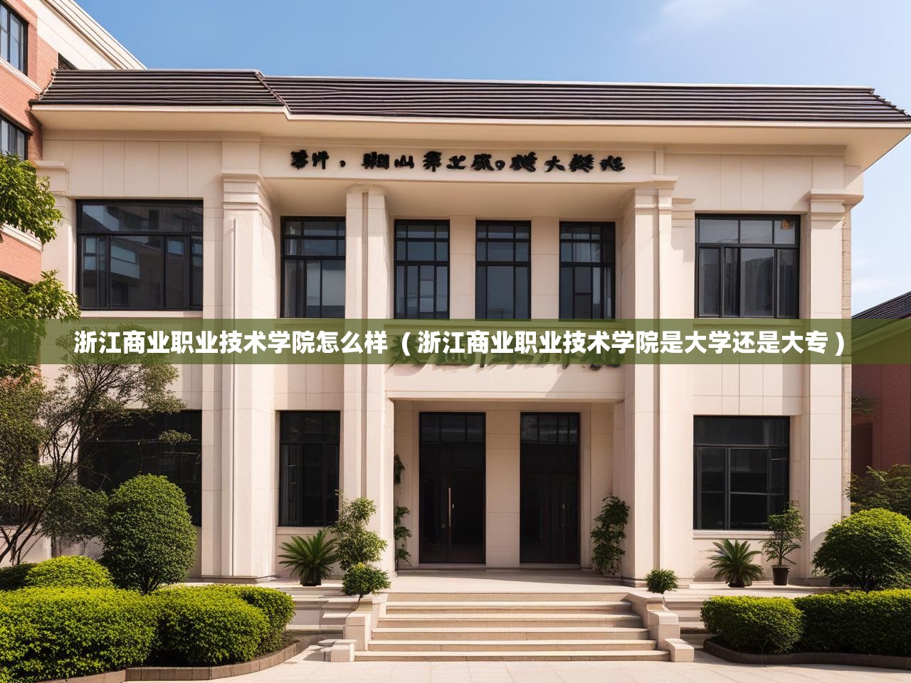  浙江商业职业技术学院怎么样  ( 浙江商业职业技术学院是大学还是大专 )