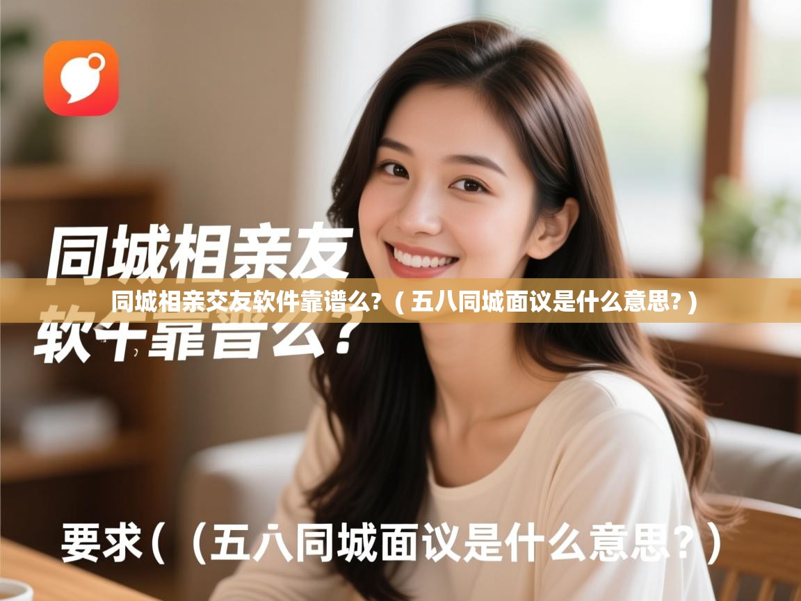  同城相亲交友软件靠谱么?  ( 五八同城面议是什么意思? )