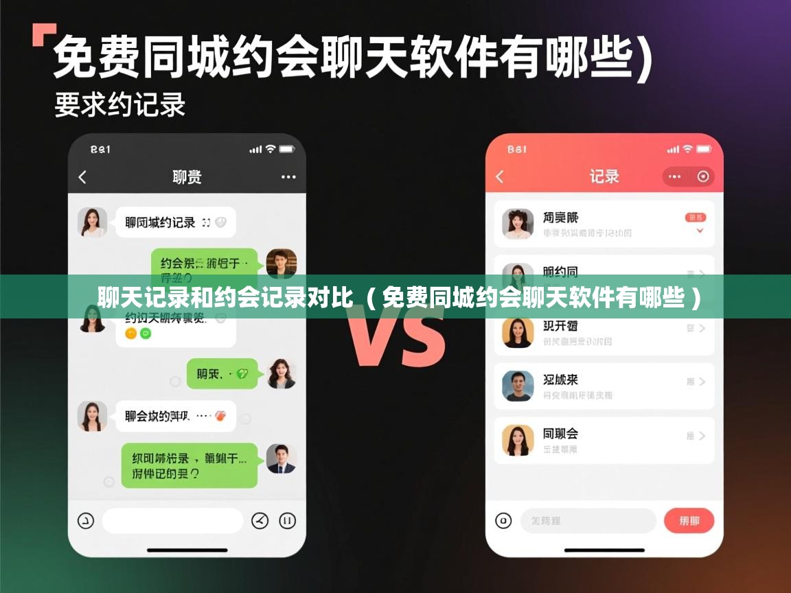  聊天记录和约会记录对比  ( 免费同城约会聊天软件有哪些 )