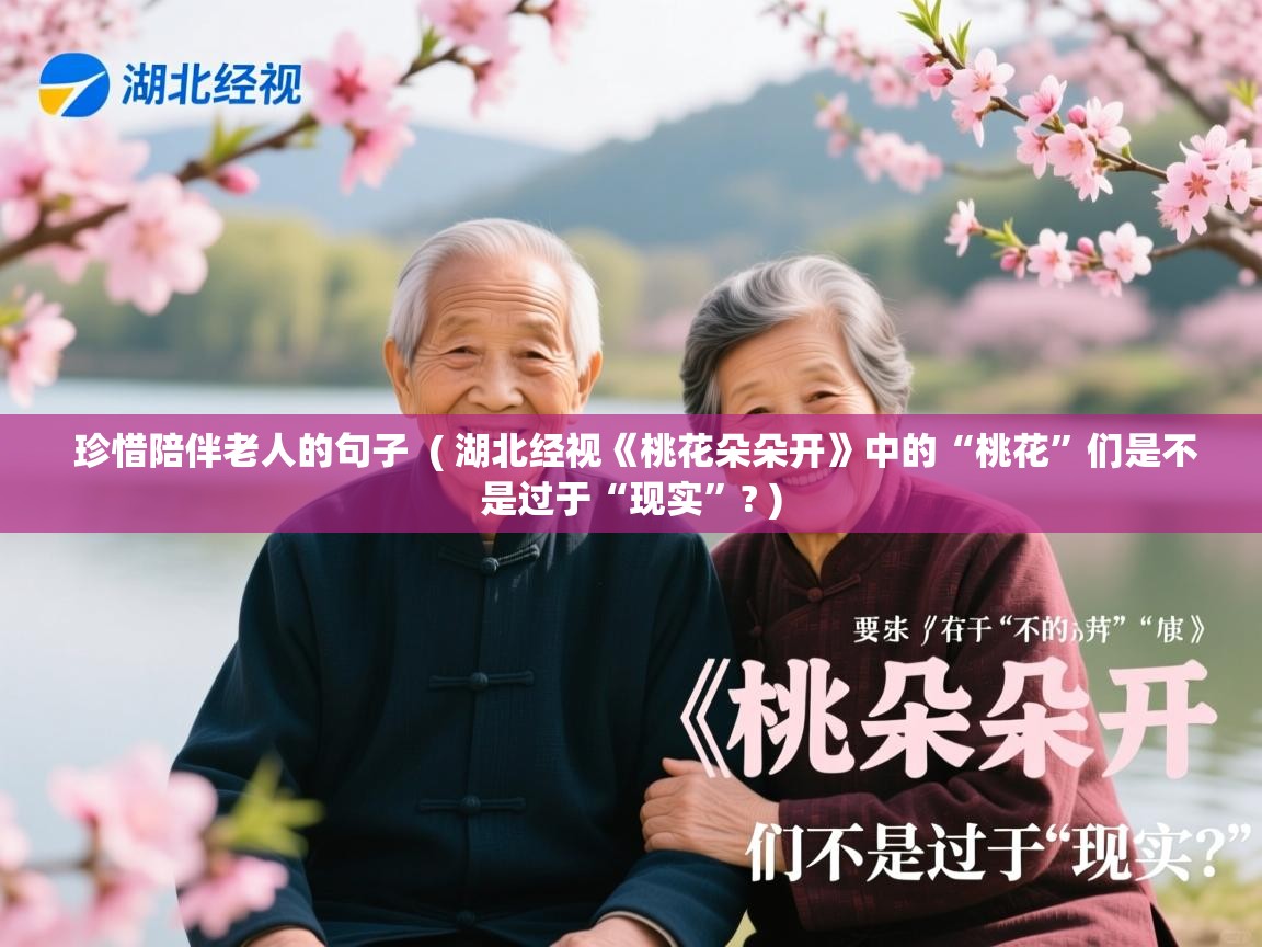  珍惜陪伴老人的句子  ( 湖北经视《桃花朵朵开》中的“桃花”们是不是过于“现实”? )