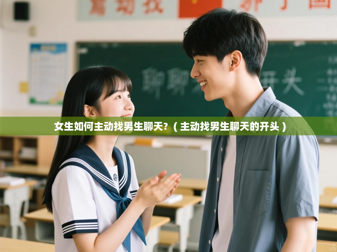  女生如何主动找男生聊天?  ( 主动找男生聊天的开头 )
