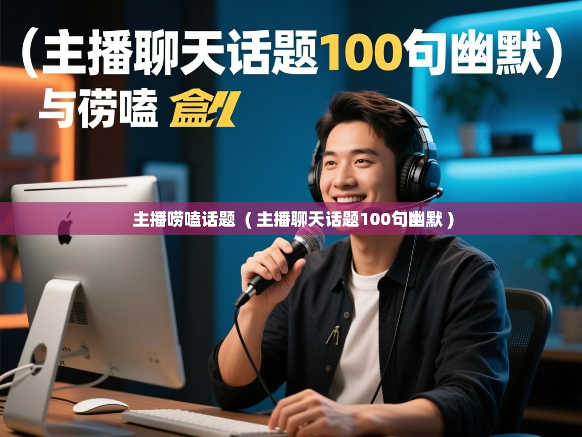  主播唠嗑话题  ( 主播聊天话题100句幽默 )