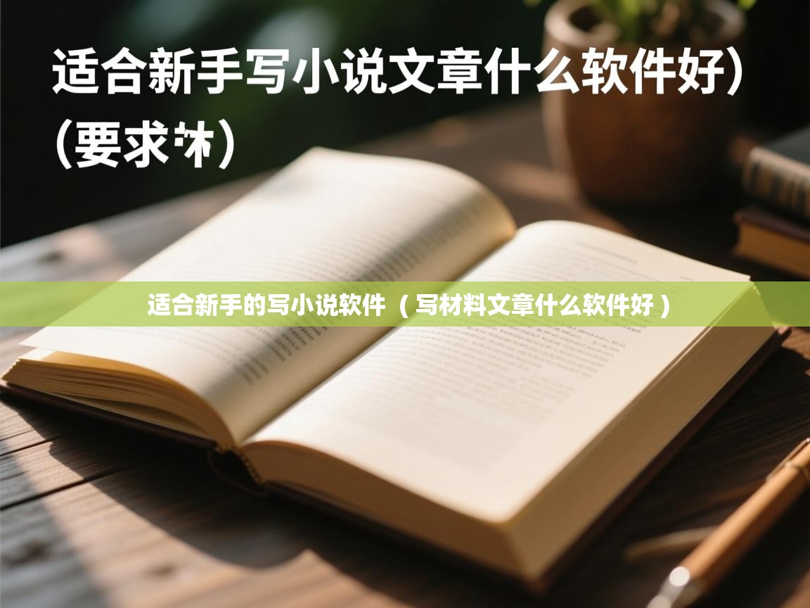 适合新手的写小说软件 ( 写材料文章什么软件好 ) 适合新手的写小说软件 ( 写材料文章什么软件好 )