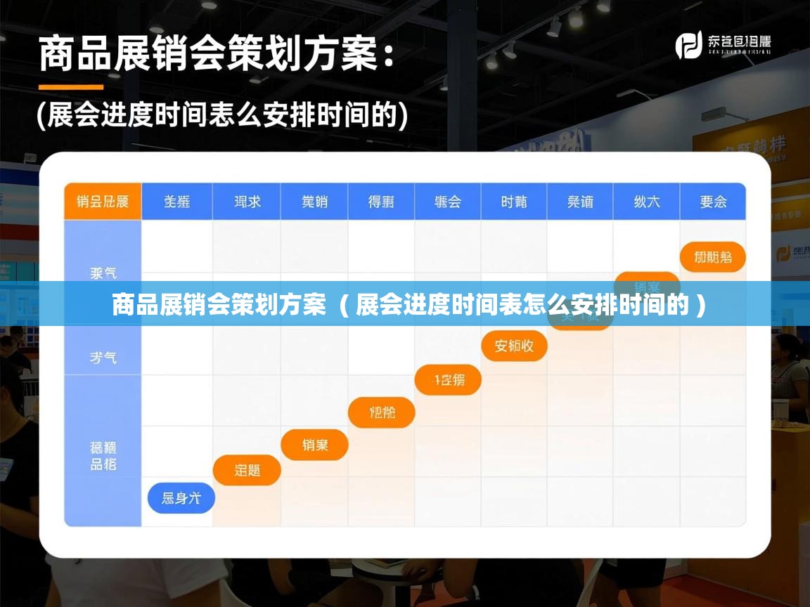  商品展销会策划方案  ( 展会进度时间表怎么安排时间的 )