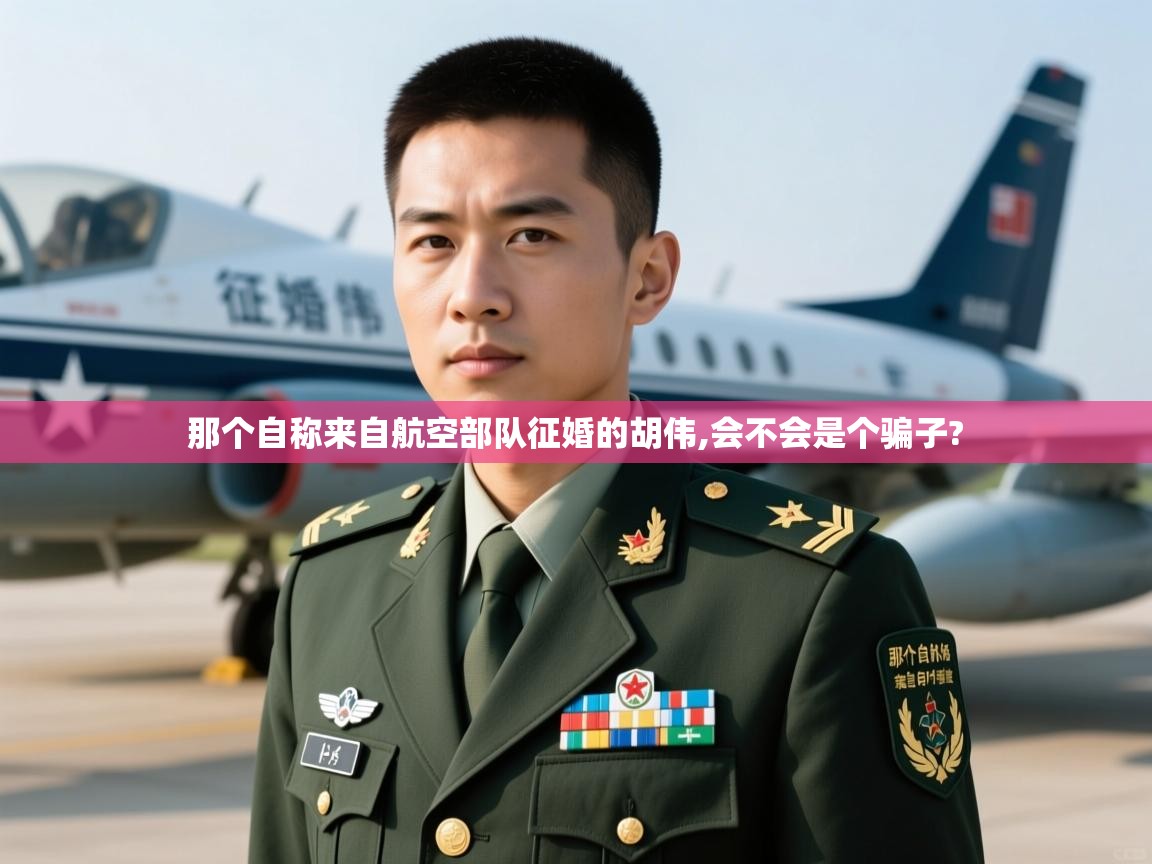  那个自称来自航空部队征婚的胡伟,会不会是个骗子? 