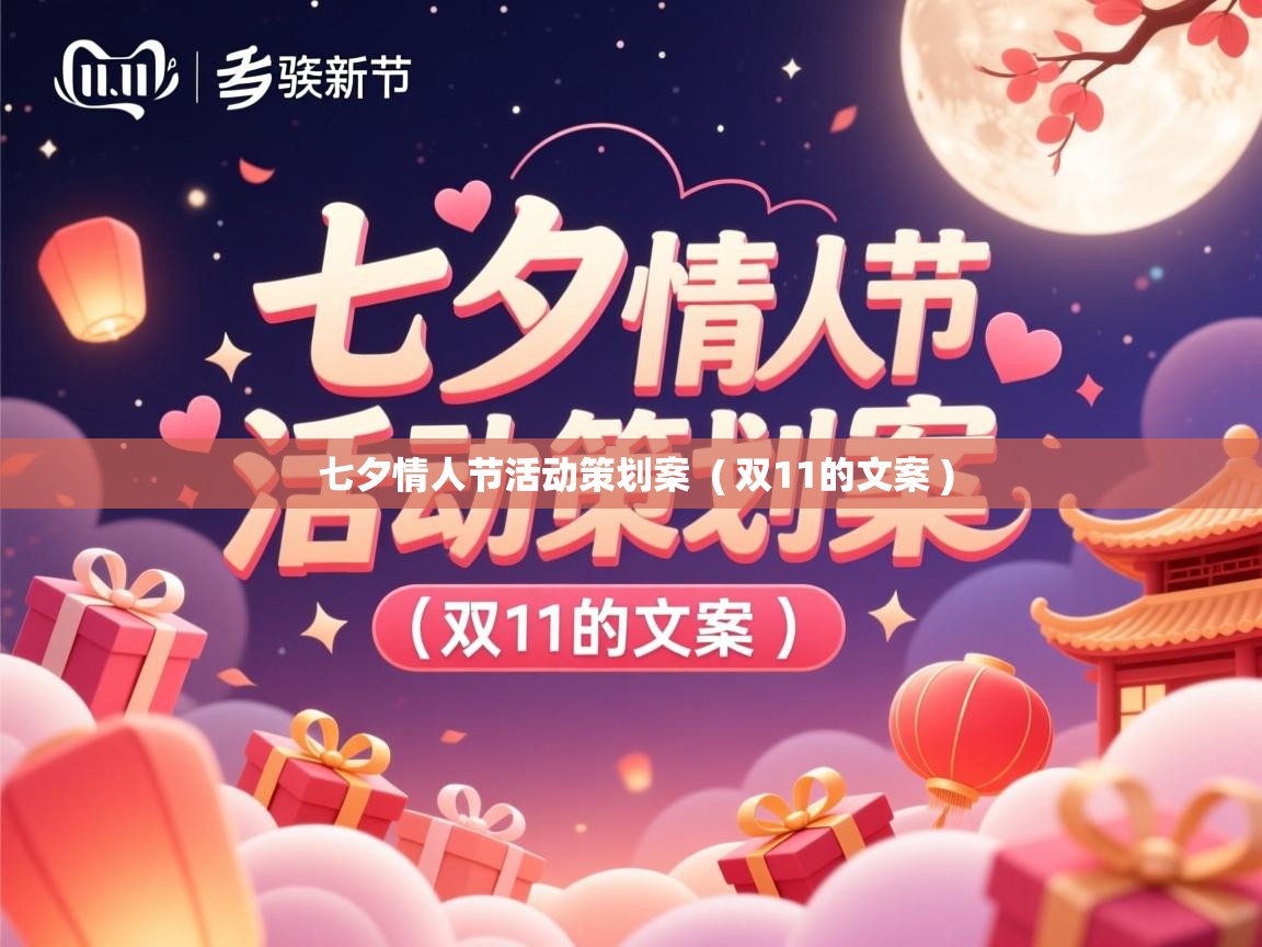  七夕情人节活动策划案  ( 双11的文案 )