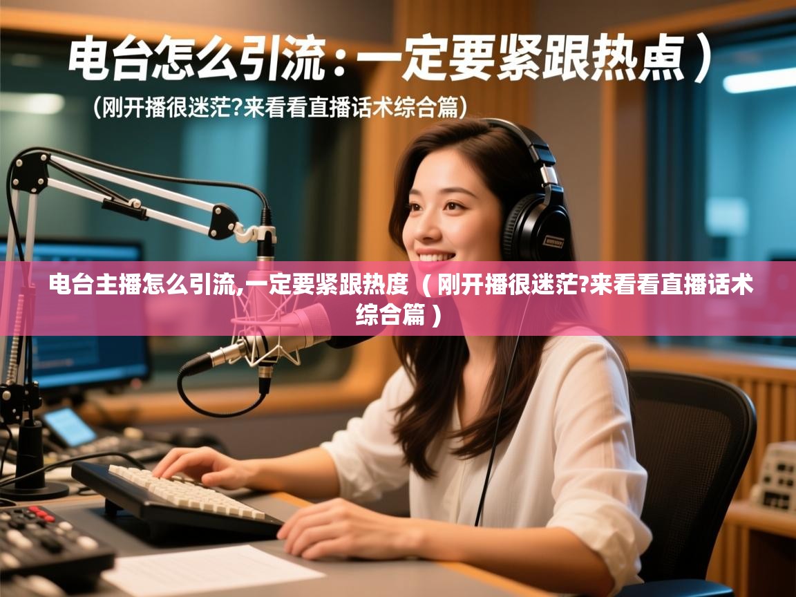  电台主播怎么引流,一定要紧跟热度  ( 刚开播很迷茫?来看看直播话术综合篇 )