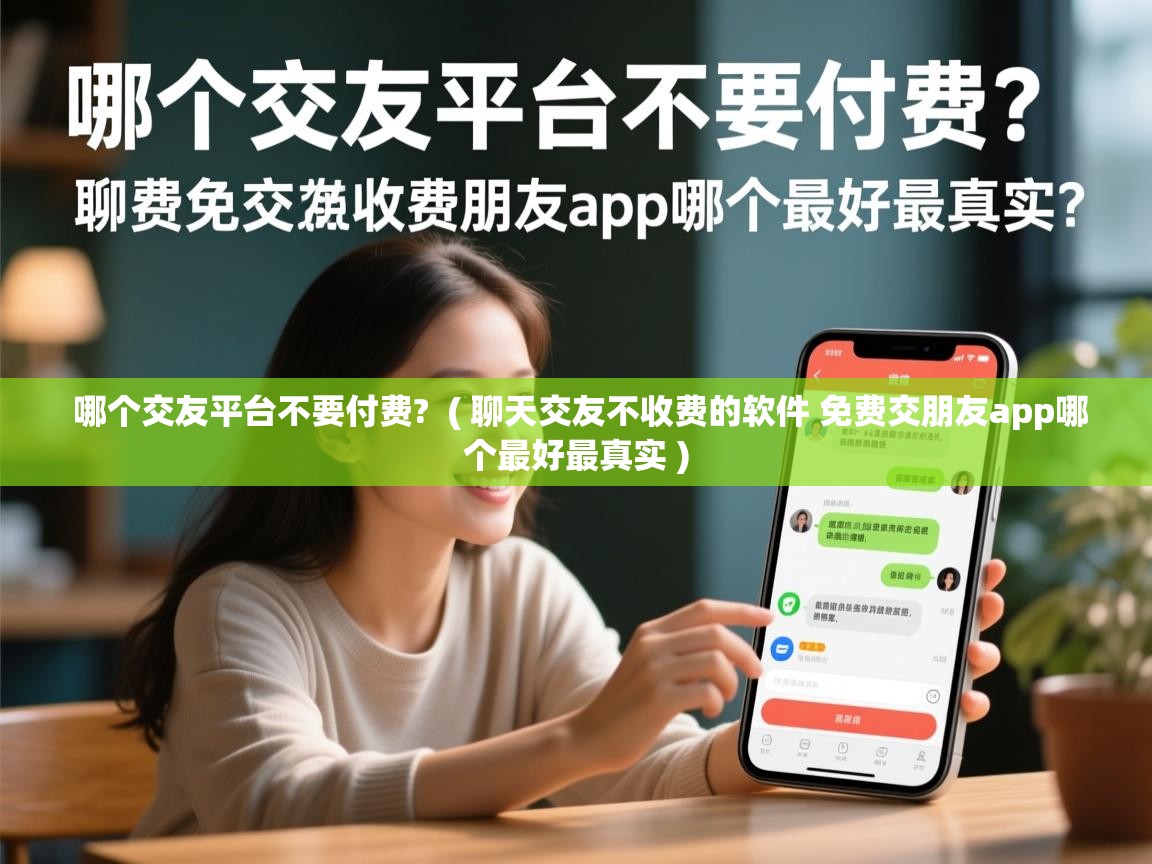  哪个交友平台不要付费?  ( 聊天交友不收费的软件 免费交朋友app哪个最好最真实 )