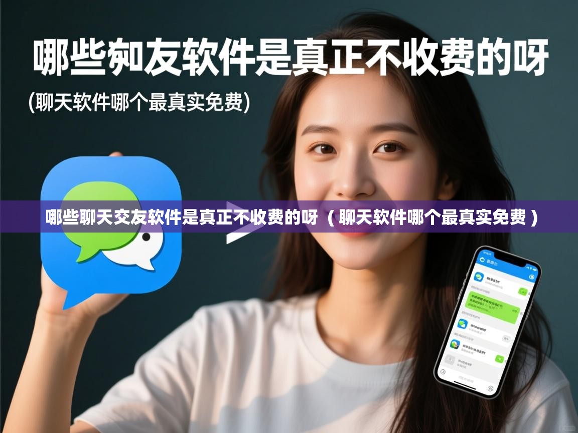  哪些聊天交友软件是真正不收费的呀  ( 聊天软件哪个最真实免费 )