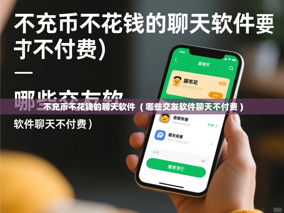  不充币不花钱的聊天软件  ( 哪些交友软件聊天不付费 )