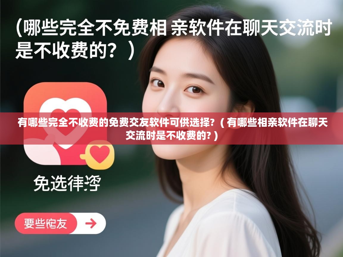  有哪些完全不收费的免费交友软件可供选择?  ( 有哪些相亲软件在聊天交流时是不收费的? )