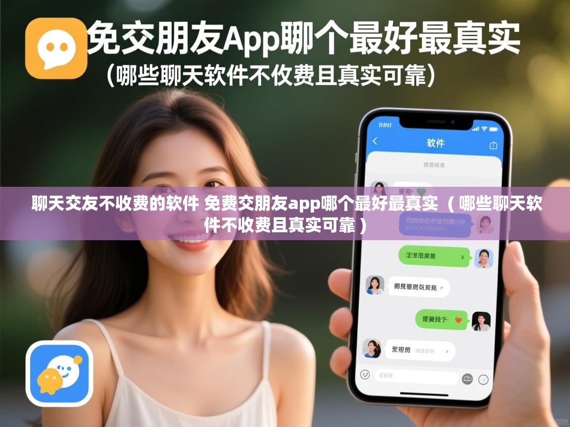  聊天交友不收费的软件 免费交朋友app哪个最好最真实  ( 哪些聊天软件不收费且真实可靠 )