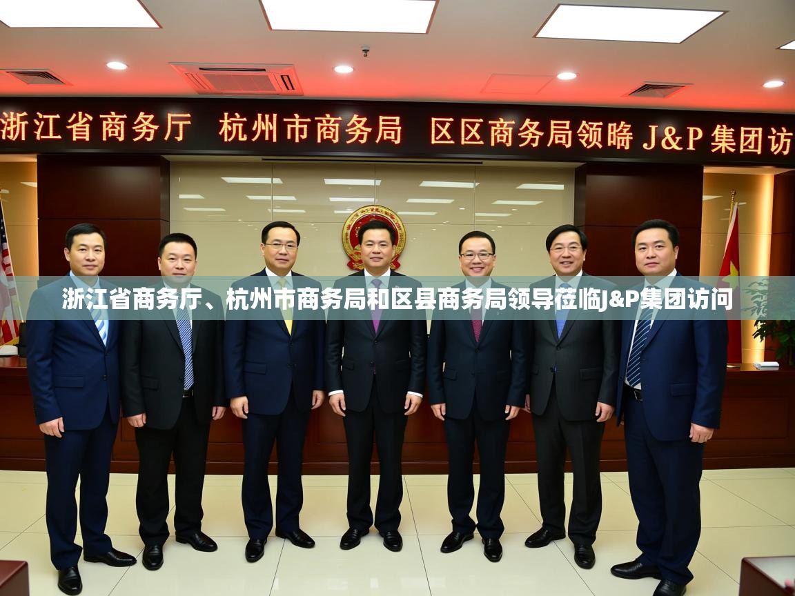 浙江省商务厅、杭州市商务局和区县商务局领导莅临J&P集团访问 浙江省商务厅、杭州市商务局和区县商务局领导莅临J&P集团访问
