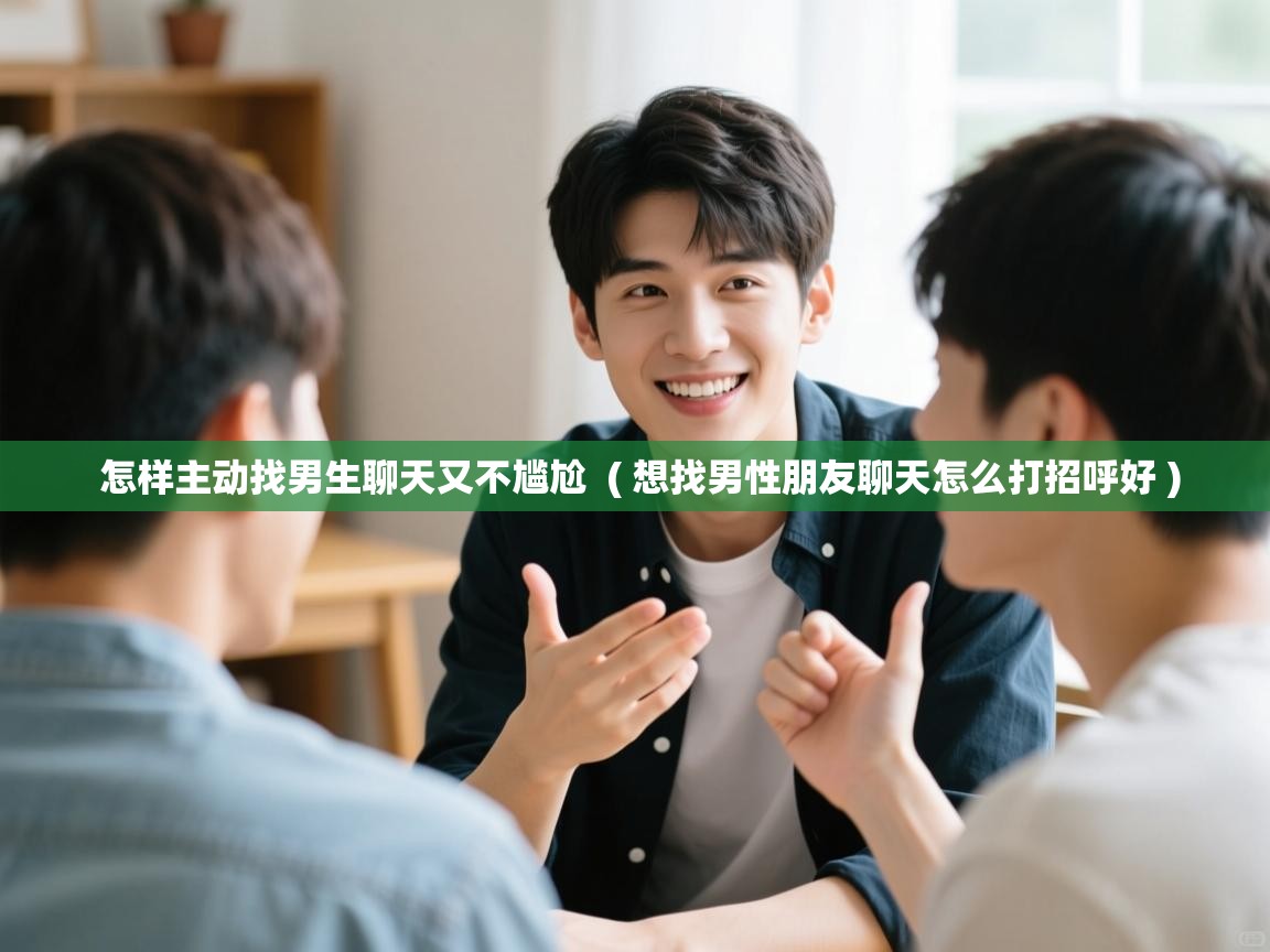  怎样主动找男生聊天又不尴尬  ( 想找男性朋友聊天怎么打招呼好 )