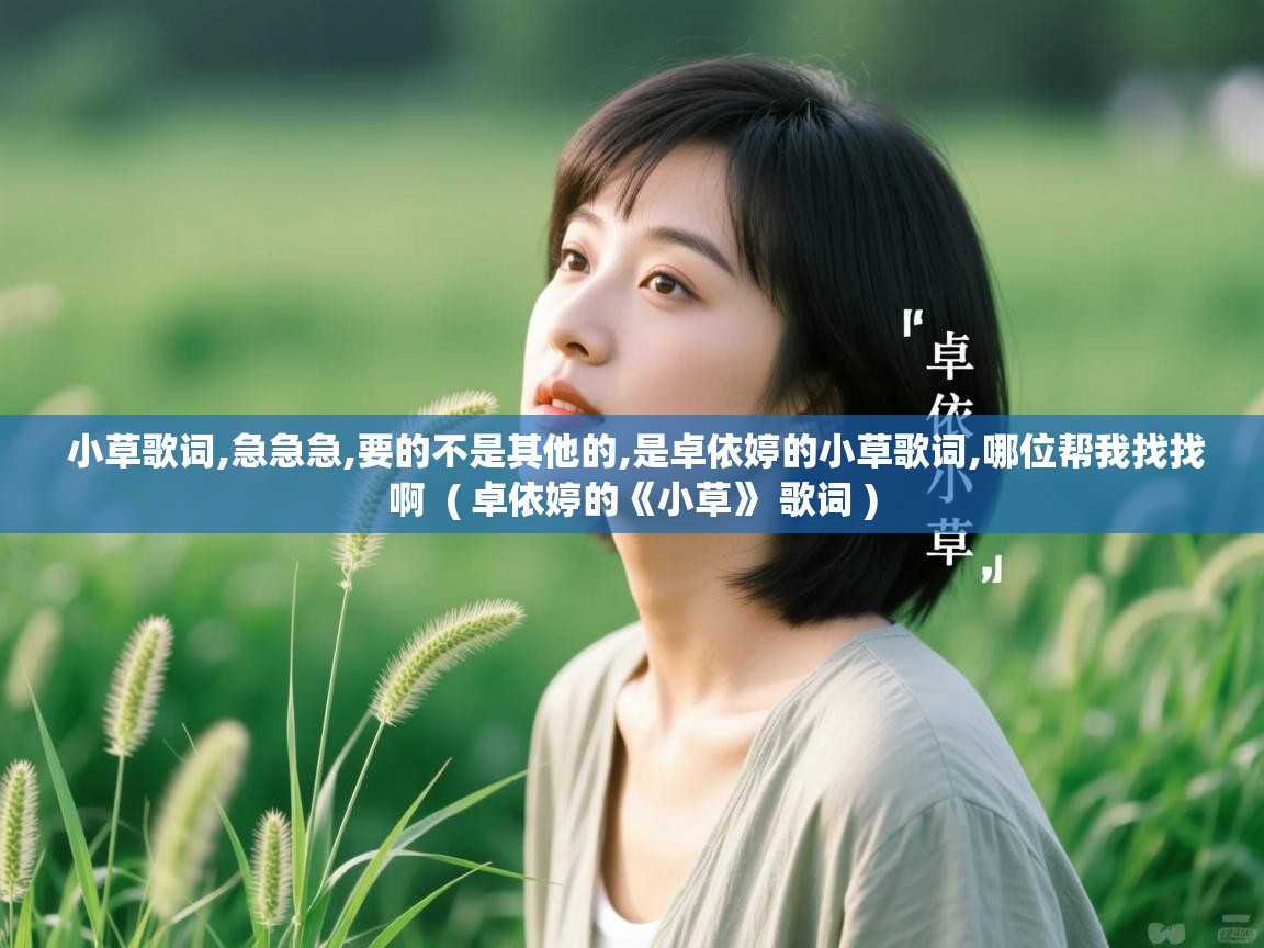  小草歌词,急急急,要的不是其他的,是卓依婷的小草歌词,哪位帮我找找啊  ( 卓依婷的《小草》 歌词 )