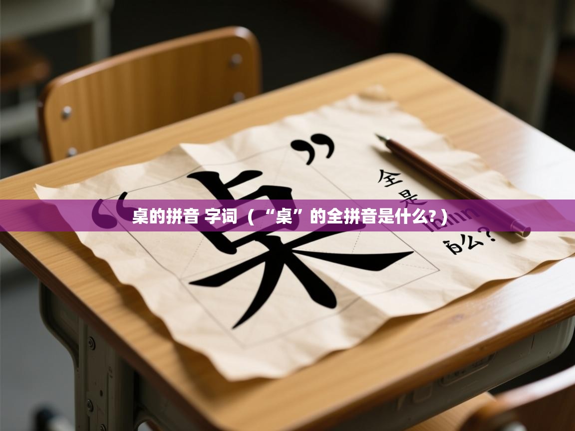  桌的拼音 字词  ( “桌”的全拼音是什么? )