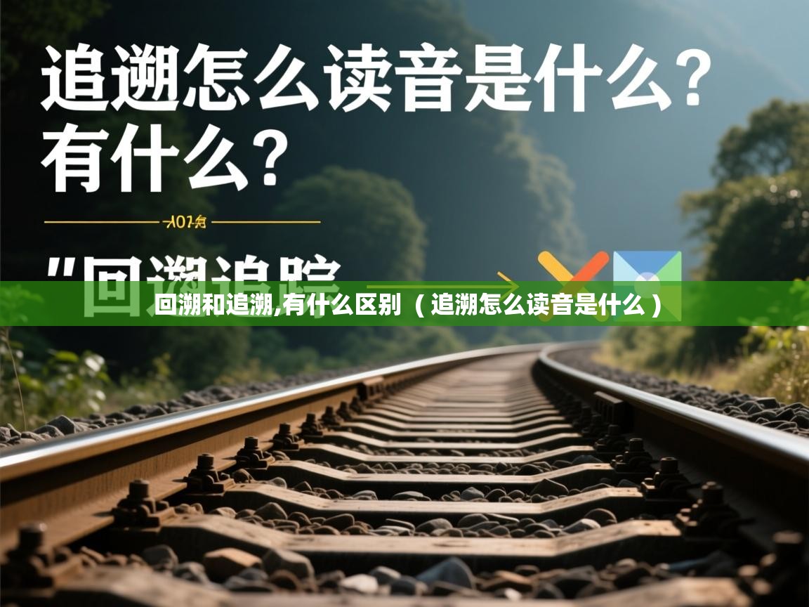  回溯和追溯,有什么区别  ( 追溯怎么读音是什么 )