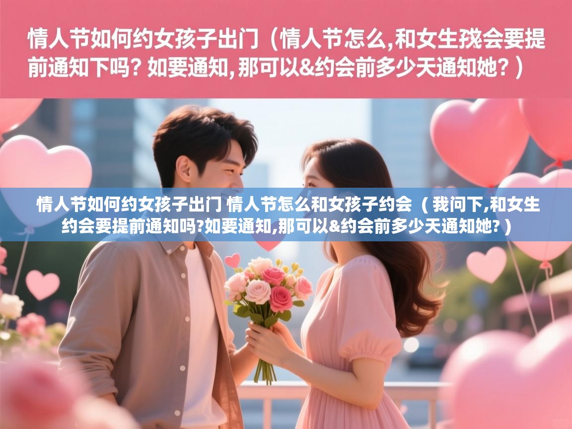  情人节如何约女孩子出门 情人节怎么和女孩子约会  ( 我问下,和女生约会要提前通知吗?如要通知,那可以&约会前多少天通知她? )