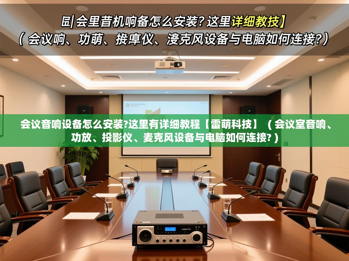  会议音响设备怎么安装?这里有详细教程【雷萌科技】  ( 会议室音响、功放、投影仪、麦克风设备与电脑如何连接? )