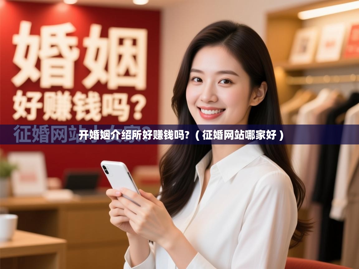  开婚姻介绍所好赚钱吗?  ( 征婚网站哪家好 )