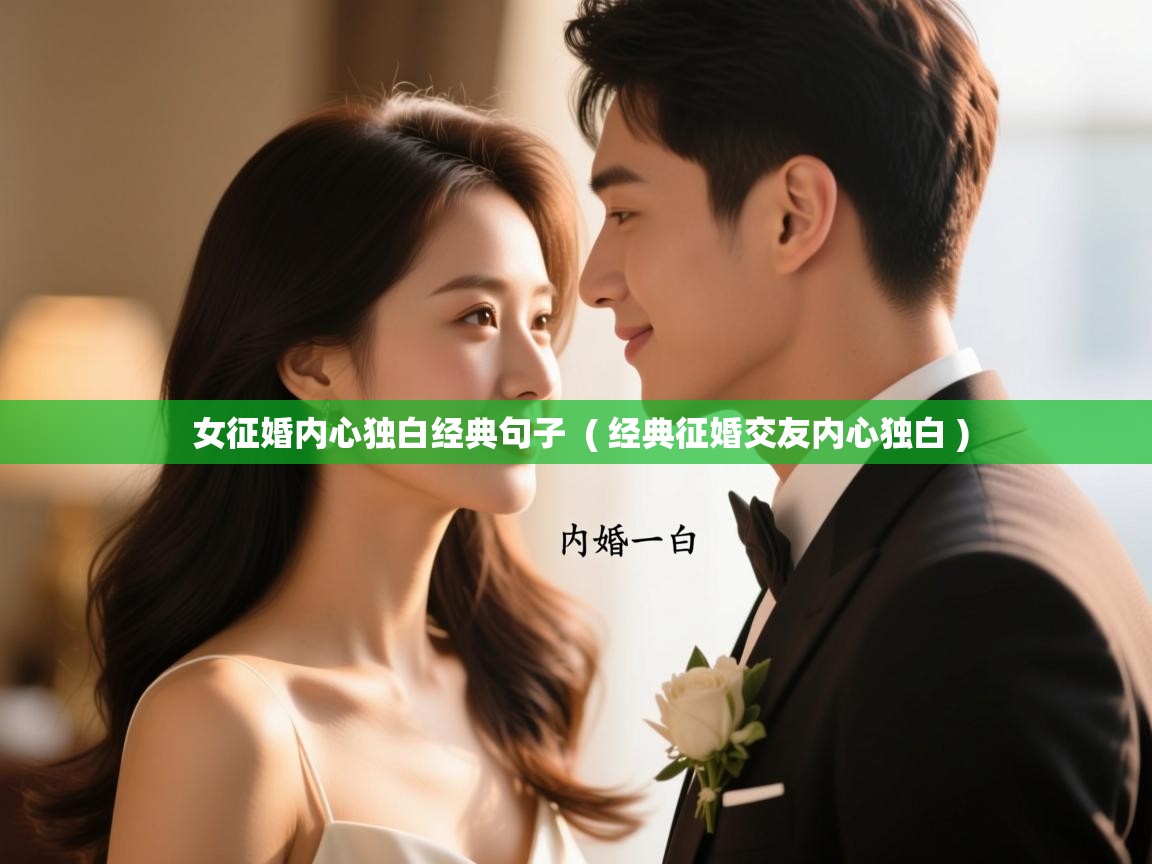 女征婚内心独白经典句子 ( 经典征婚交友内心独白 ) 女征婚内心独白经典句子 ( 经典征婚交友内心独白 )