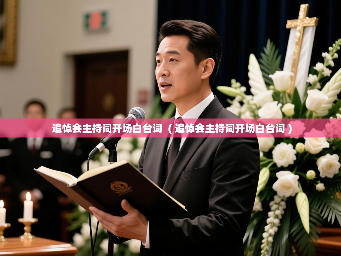  追悼会主持词开场白台词  ( 追悼会主持词开场白台词 )