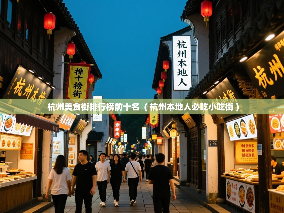  杭州美食街排行榜前十名  ( 杭州本地人必吃小吃街 )