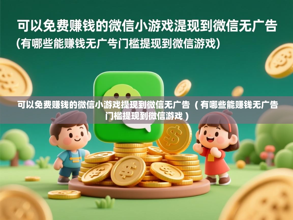  可以免费赚钱的微信小游戏提现到微信无广告  ( 有哪些能赚钱无广告门槛提现到微信游戏 )