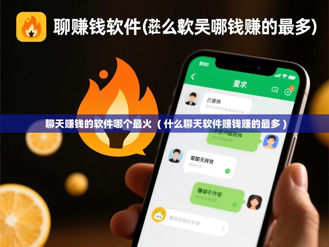  聊天赚钱的软件哪个最火  ( 什么聊天软件赚钱赚的最多 )