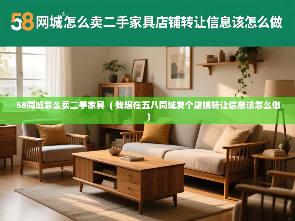  58同城怎么卖二手家具  ( 我想在五八同城发个店铺转让信息该怎么做 )
