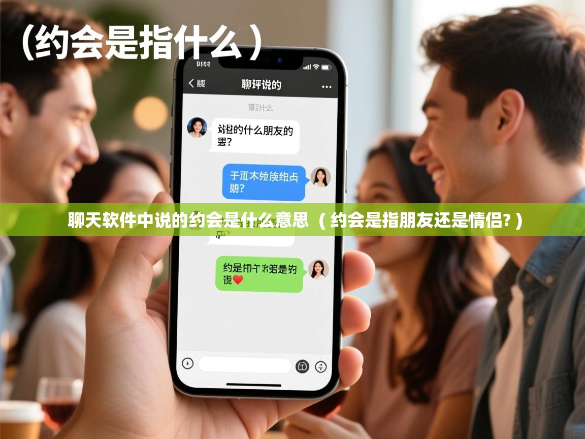  聊天软件中说的约会是什么意思  ( 约会是指朋友还是情侣? )