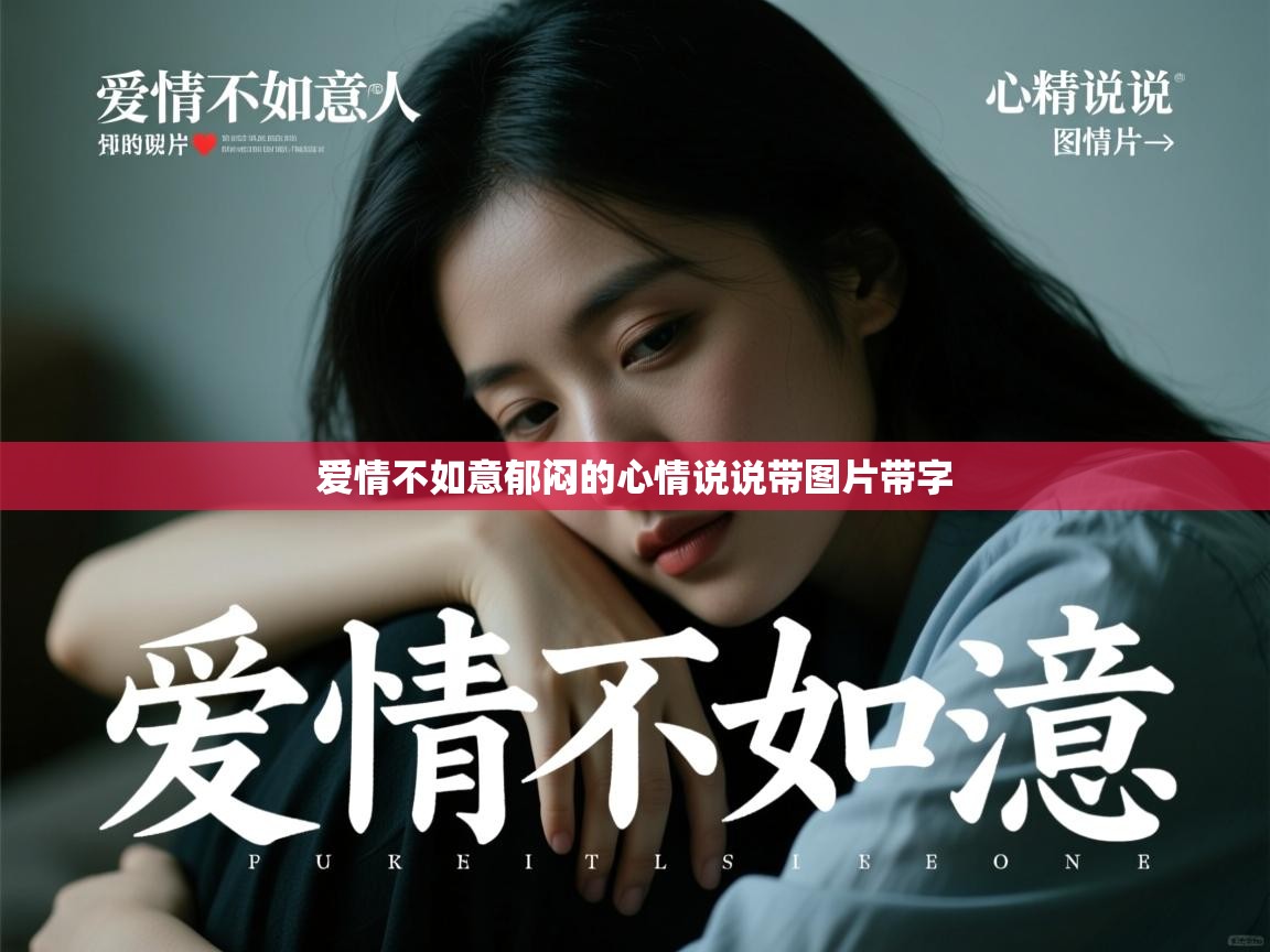 爱情不如意郁闷的心情说说带图片带字 爱情不如意郁闷的心情说说带图片带字