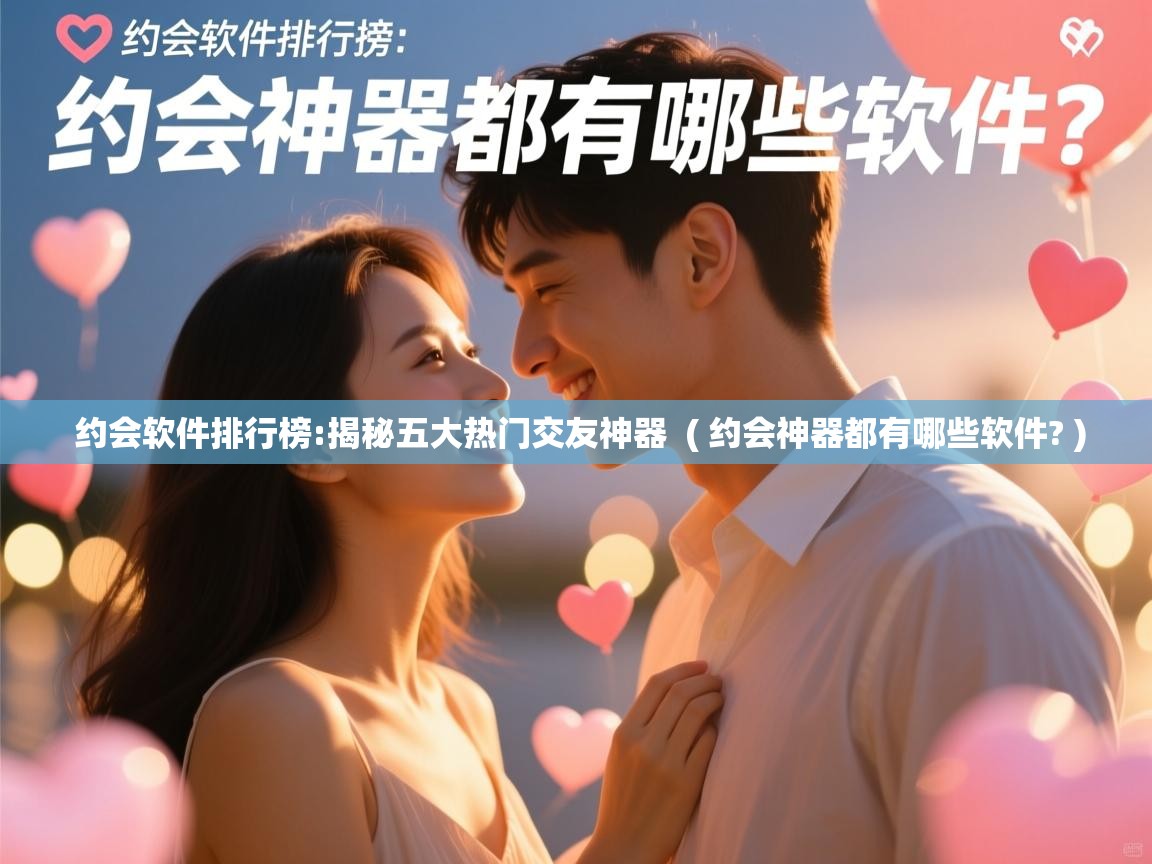  约会软件排行榜:揭秘五大热门交友神器  ( 约会神器都有哪些软件? )