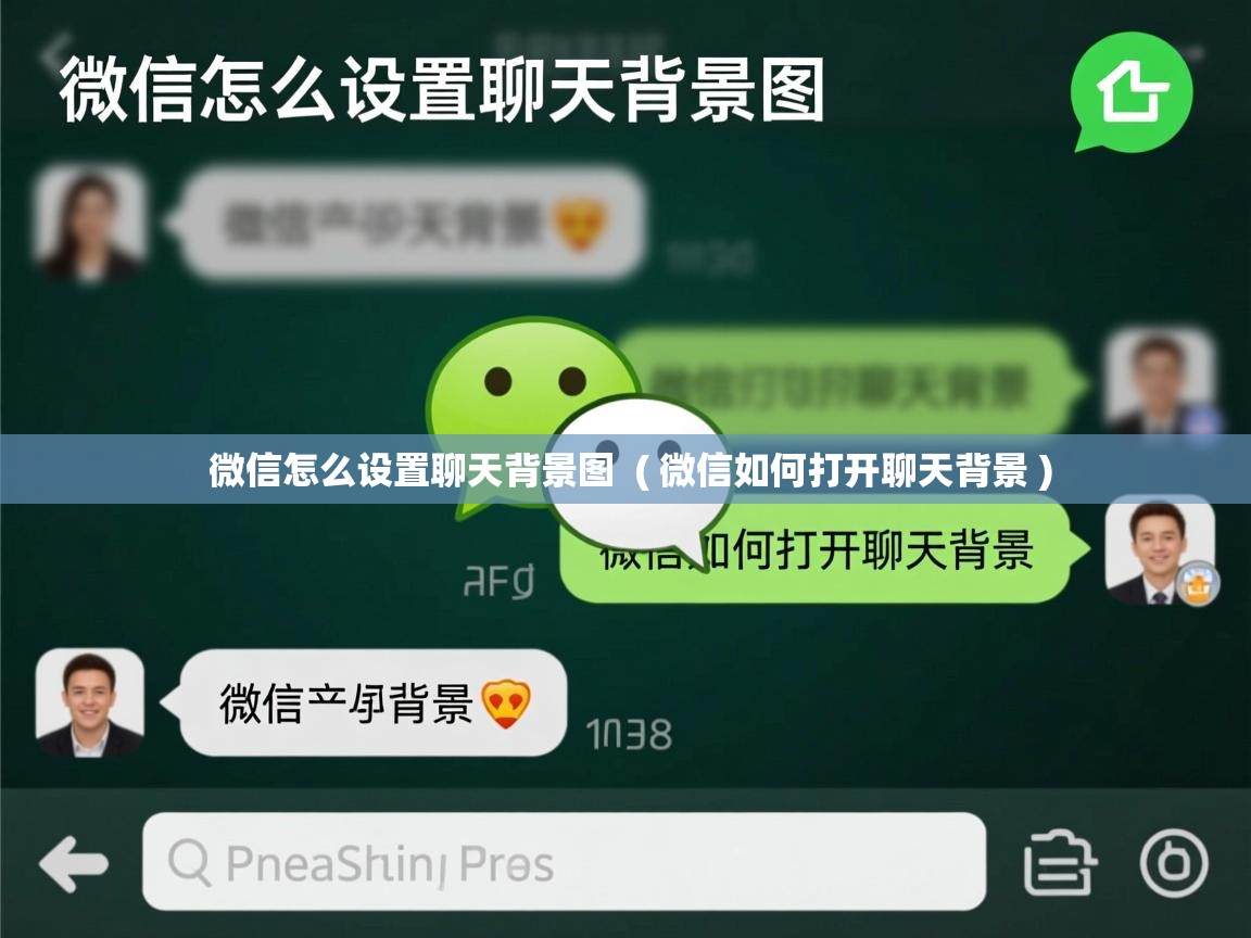  微信怎么设置聊天背景图  ( 微信如何打开聊天背景 )