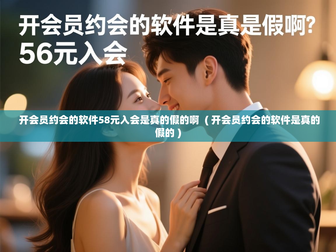  开会员约会的软件58元入会是真的假的啊  ( 开会员约会的软件是真的假的 )