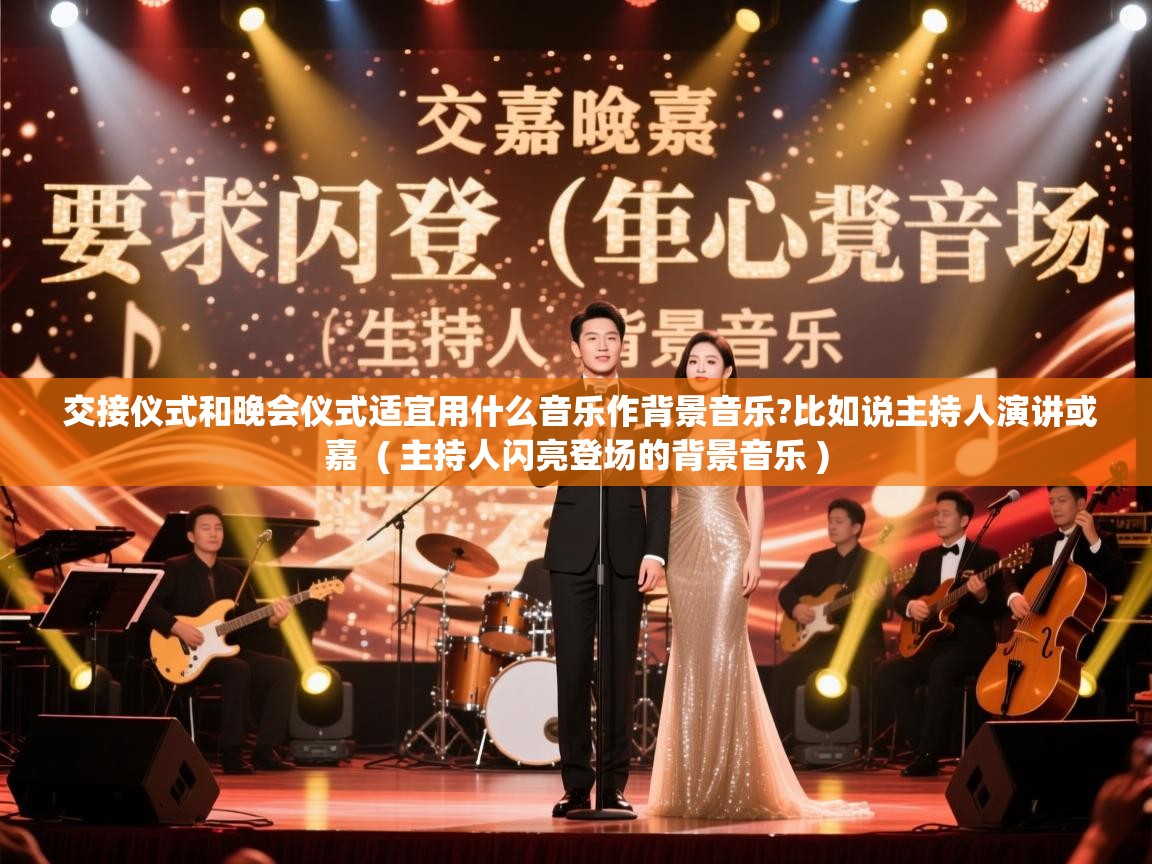  交接仪式和晚会仪式适宜用什么音乐作背景音乐?比如说主持人演讲或嘉  ( 主持人闪亮登场的背景音乐 )