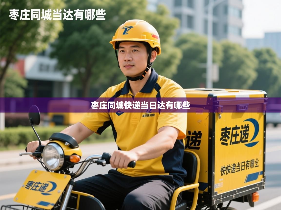  枣庄同城快递当日达有哪些 