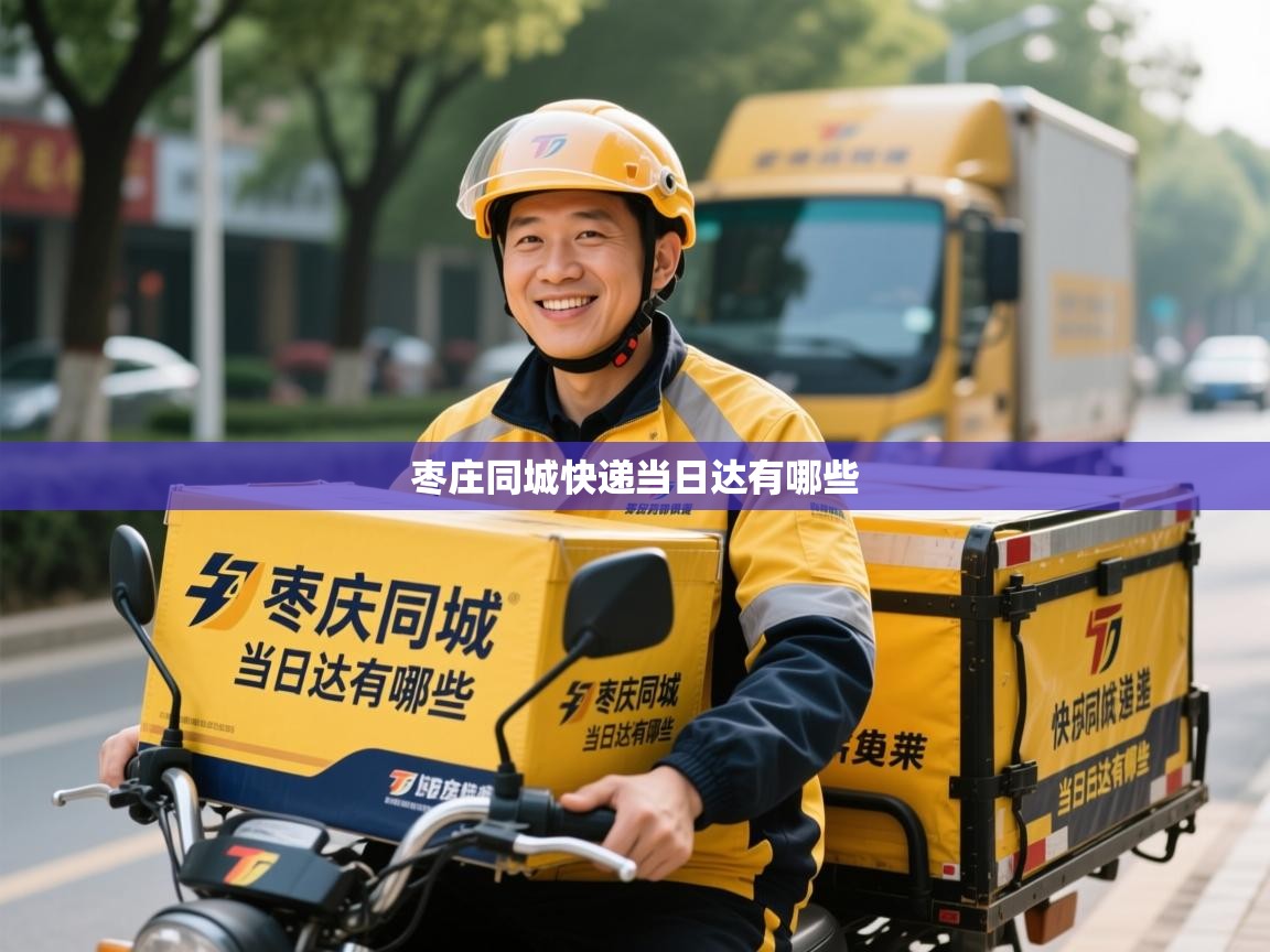  枣庄同城快递当日达有哪些 