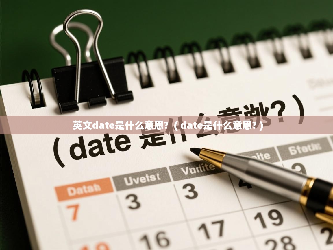  英文date是什么意思?  ( date是什么意思? )