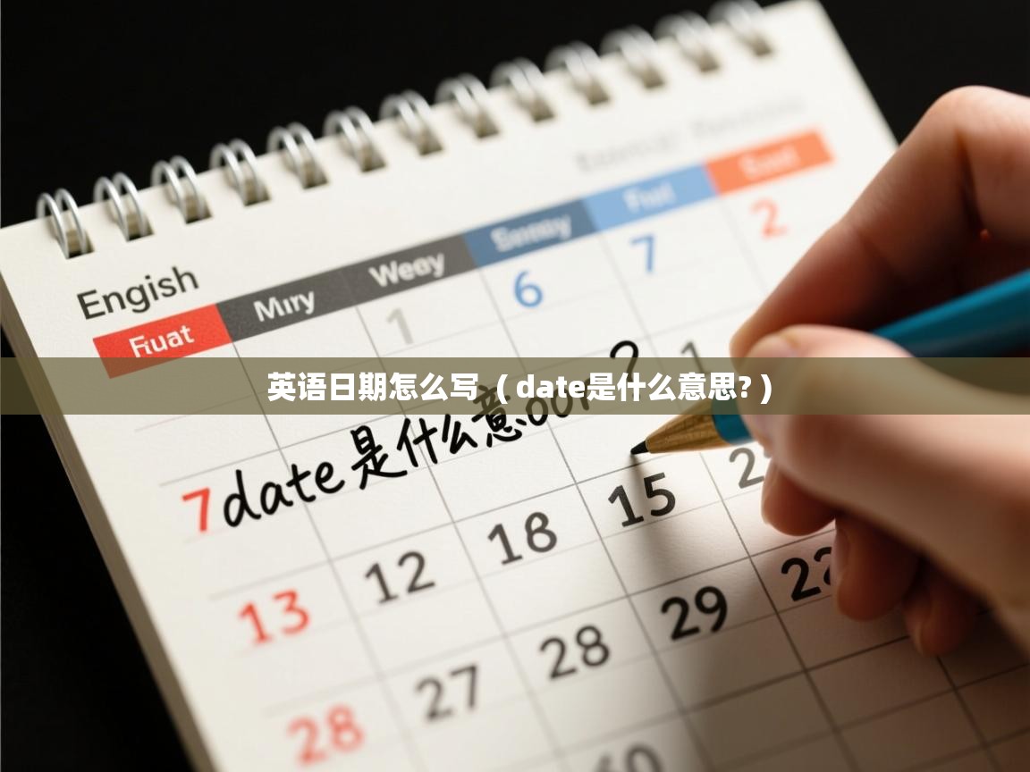  英语日期怎么写  ( date是什么意思? )
