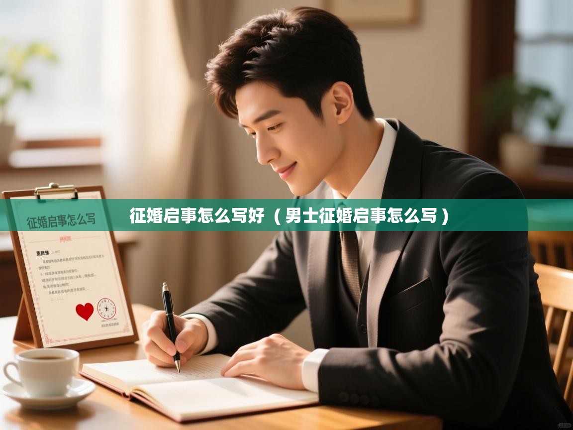 征婚启事怎么写好 ( 男士征婚启事怎么写 ) 征婚启事怎么写好 ( 男士征婚启事怎么写 )